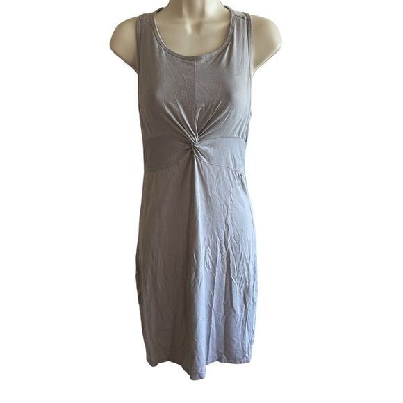 Athleta Dresses & Skirts - Athleta ~ Women’s Taupe Twist Front Halter Dress ~ size XS